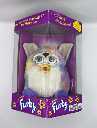 Tie dye furby - tie-dye, vintage