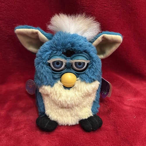 Blue dragon furby - dragon,