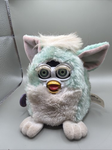 Vintage furby baby - vintage, verde