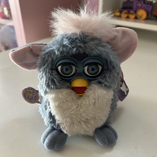 Furby bleu blanc vintage 1999
