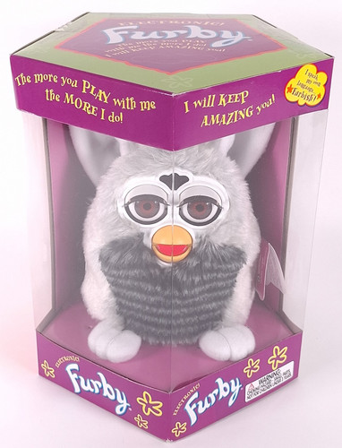 Vintage furby raccoon - furby,