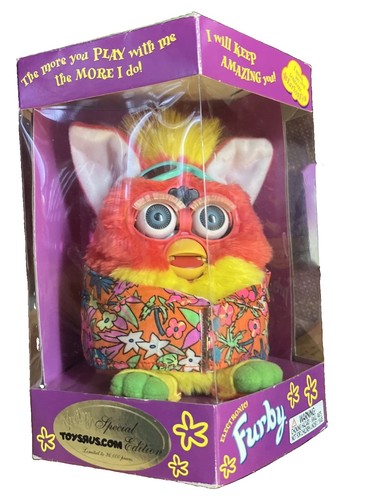 Vintage tropical furby tiger - furby,