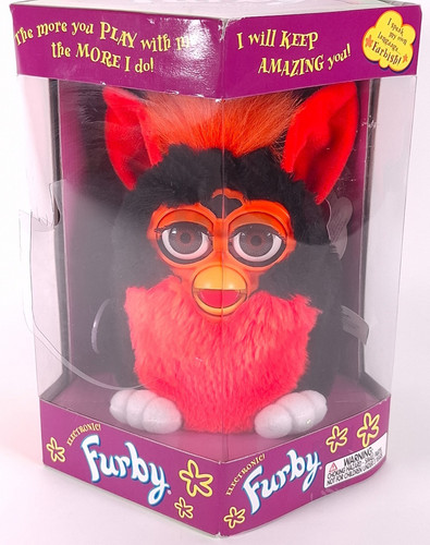 Vintage furby tart tangerine - vintage,
