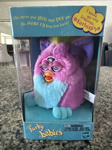 Vintage spring furby baby rosa - vintage,