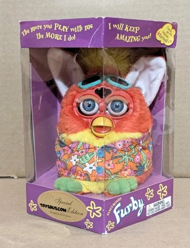 Vintage 1999 tiger furby - vintage,