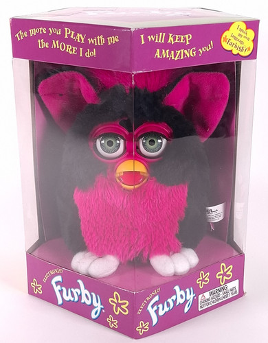Vintage furby juicy grape - vintage,