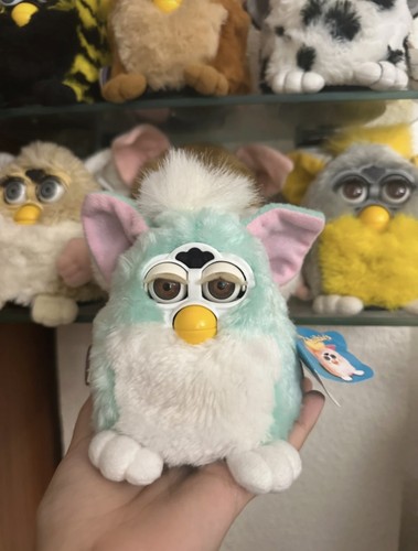 Furby baby mint green - furby,
