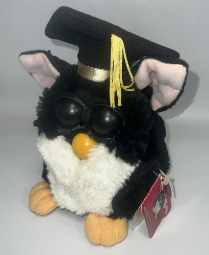 1999 tiger graduation furby - tiger,