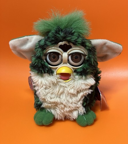 Electronic furby green turtle - green,