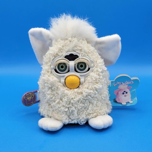 Vintage 1999 curly furby baby - curly,