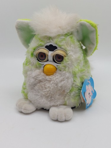 Raro furby baby verde lime - verde,